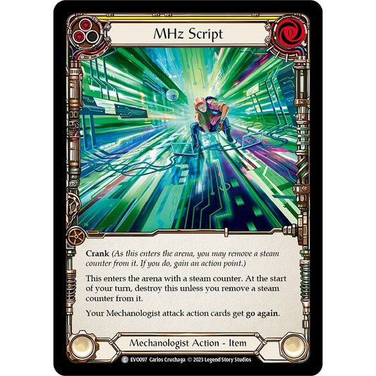 Image for MHz Script (EVO097) (EVO) - Flesh and Blood TCG