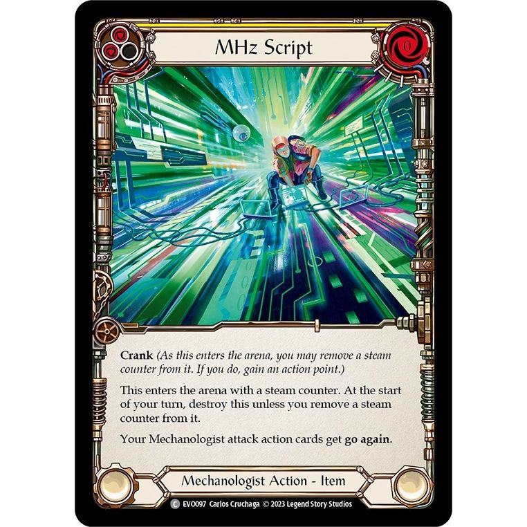 Image for MHz Script (EVO097) (EVO) - Flesh and Blood TCG