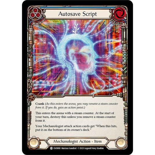 Image for Autosave Script (EVO098) (EVO) - Flesh and Blood TCG