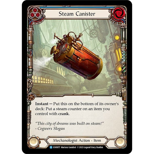 Image for Steam Canister (EVO077) (EVO) - Flesh and Blood TCG