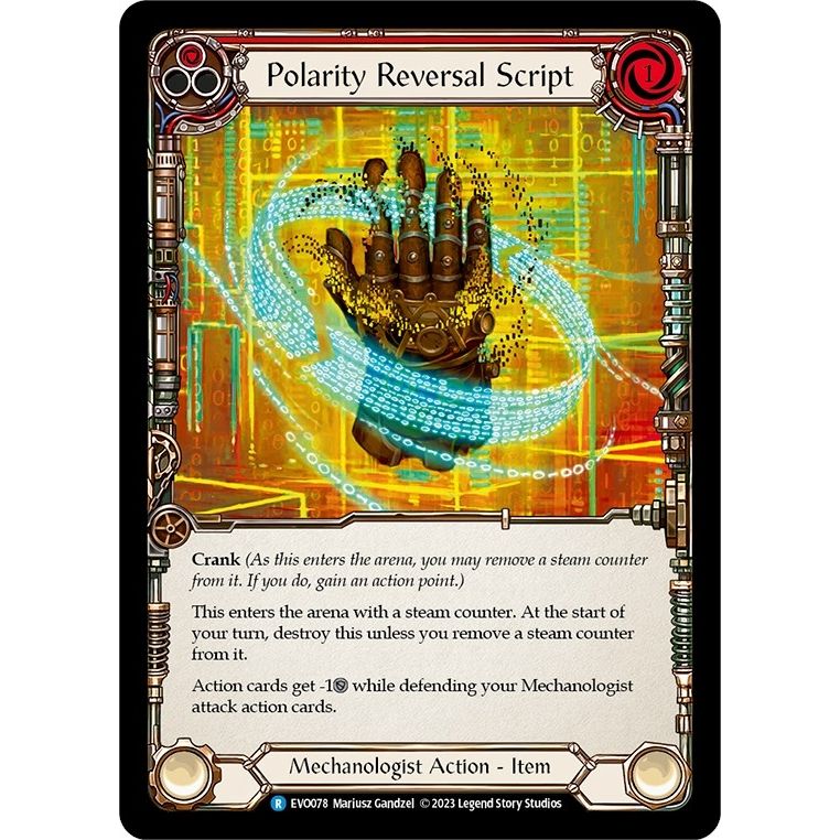 Image for Polarity Reversal Script (EVO078) (EVO) - Flesh and Blood TCG