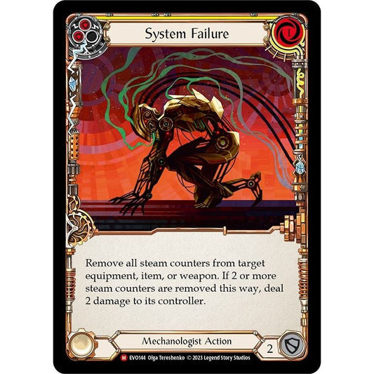 Image for System Failure (EVO144) (EVO) - Flesh and Blood TCG