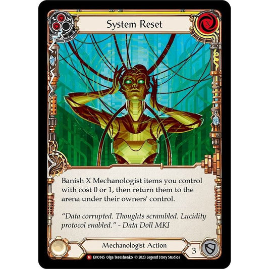 Image for System Reset (EVO145) (EVO) - Flesh and Blood TCG