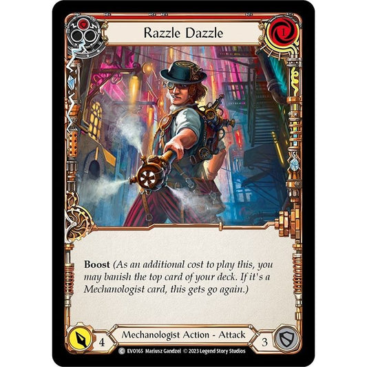 Image for Razzle Dazzle (Red) (EVO165) (EVO) - Flesh and Blood TCG