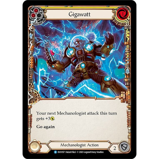 Image for Gigawatt (Yellow) (EVO157) (EVO) - Flesh and Blood TCG