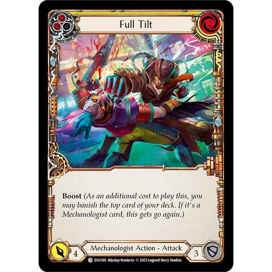 Image for Full Tilt (Yellow) (EVO169) (EVO) - Flesh and Blood TCG