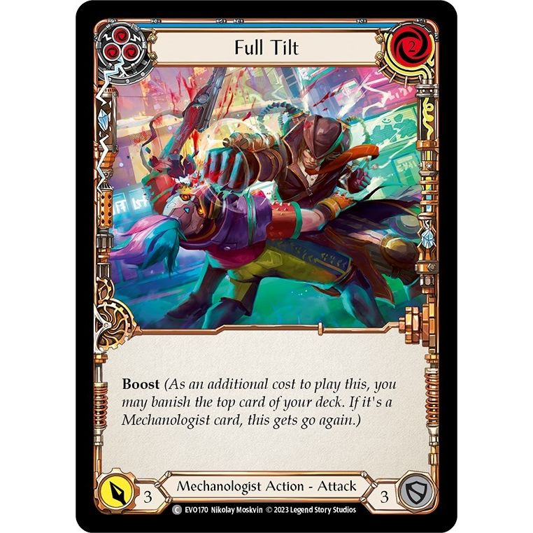Image for Full Tilt (Blue) (EVO170) (EVO) - Flesh and Blood TCG
