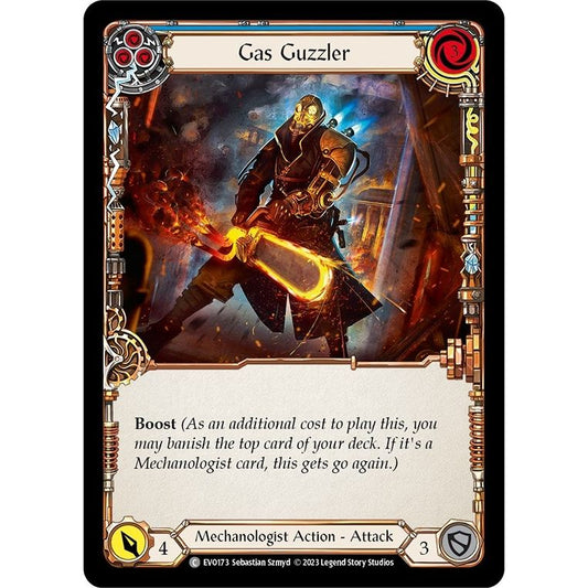 Image for Gas Guzzler (Blue) (EVO173) (EVO) - Flesh and Blood TCG