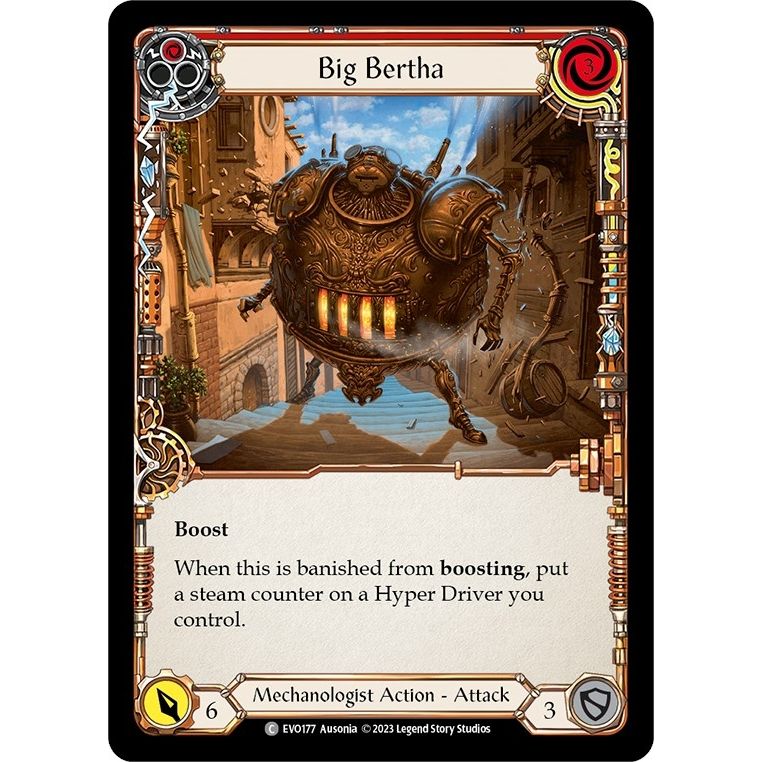 Image for Big Bertha (Red) (EVO177) (EVO) - Flesh and Blood TCG