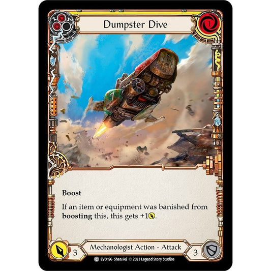 Image for Dumpster Dive (Yellow) (EVO196) (EVO) - Flesh and Blood TCG