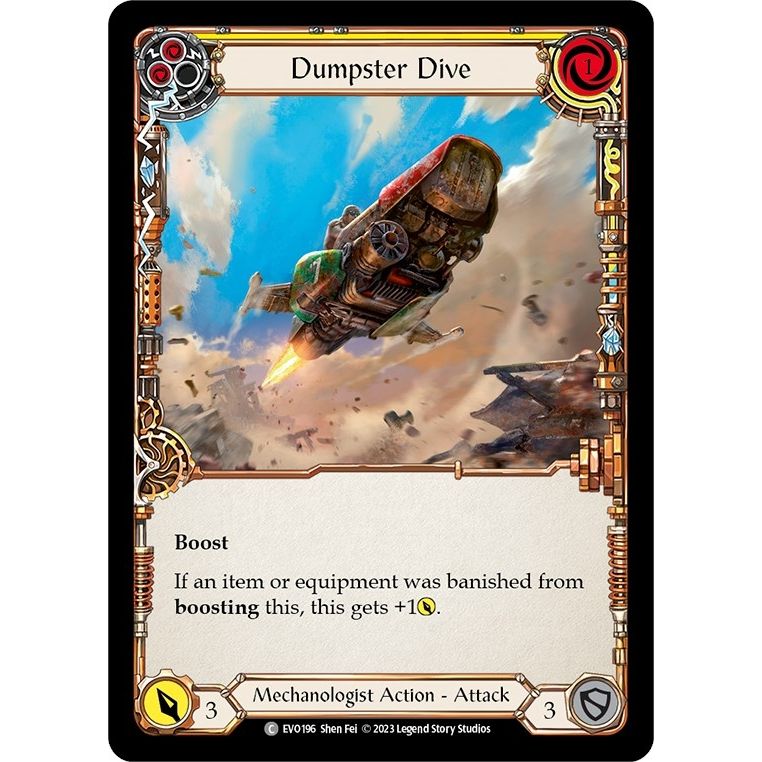 Image for Dumpster Dive (Yellow) (EVO196) (EVO) - Flesh and Blood TCG