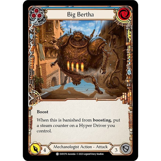 Image for Big Bertha (Blue) (EVO179) (EVO) - Flesh and Blood TCG