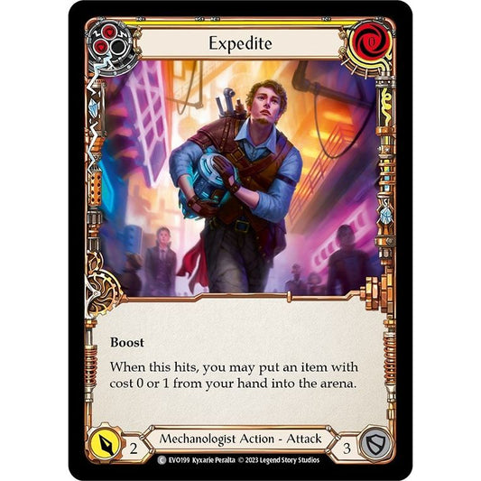 Image for Expedite (Yellow) (EVO199) (EVO) - Flesh and Blood TCG