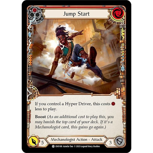 Image for Jump Start (Red) (EVO180) (EVO) - Flesh and Blood TCG
