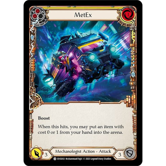 Image for MetEx (Yellow) (EVO202) (EVO) - Flesh and Blood TCG