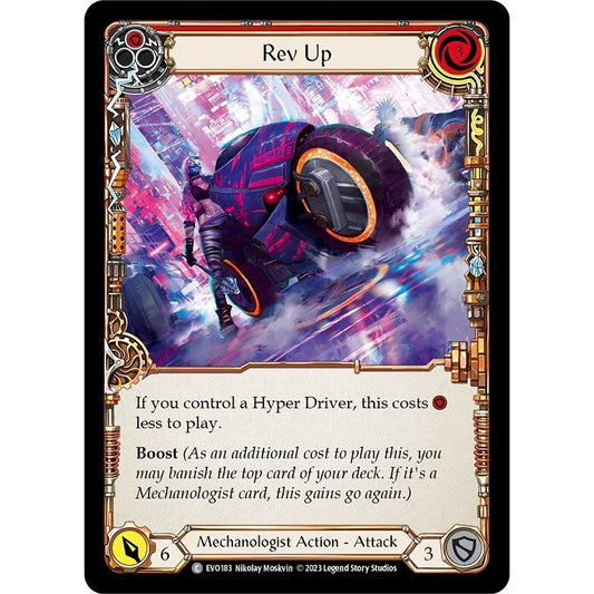 Image for Rev Up (Red) (EVO183) (EVO) - Flesh and Blood TCG