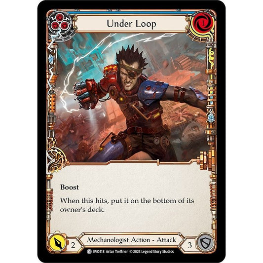 Image for Under Loop (Blue) (EVO218) (EVO) - Flesh and Blood TCG