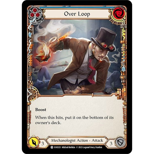 Image for Over Loop (Blue) (EVO221) (EVO) - Flesh and Blood TCG