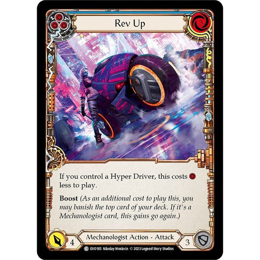 Image for Rev Up (Blue) (EVO185) (EVO) - Flesh and Blood TCG