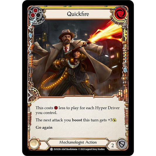 Image for Quickfire (Yellow) (EVO226) (EVO) - Flesh and Blood TCG