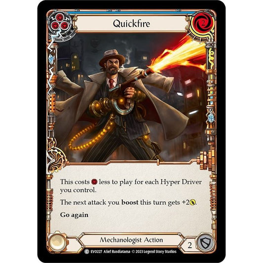 Image for Quickfire (Blue) (EVO227) (EVO) - Flesh and Blood TCG