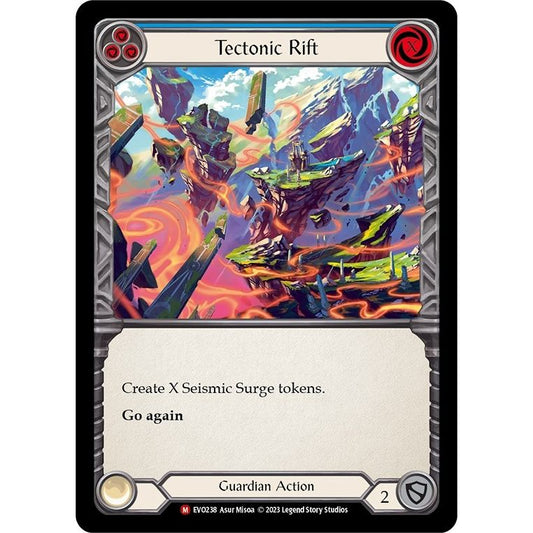 Image for Tectonic Rift (EVO238) (EVO) - Flesh and Blood TCG