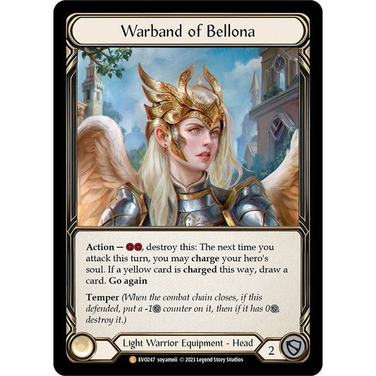 Image for Warband of Bellona (EVO247) (EVO) - Flesh and Blood TCG