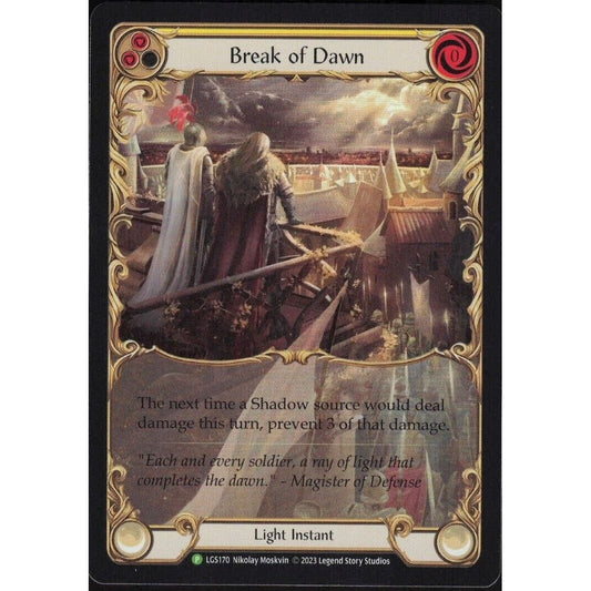 Image for Break of Dawn (Yellow) - LGS170 (LGS170) (PR) - Flesh and Blood TCG
