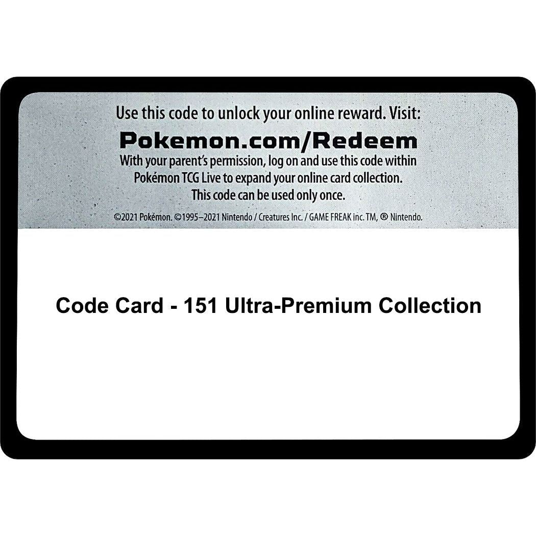 Image for Code Card - 151 Ultra-Premium Collection (MEW) - Pokemon