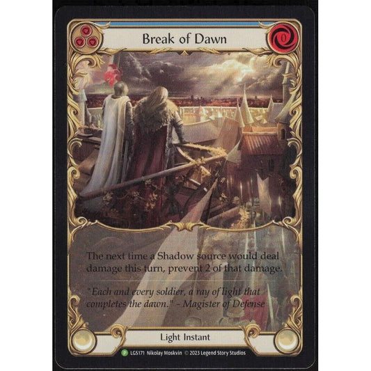 Image for Break of Dawn (Blue) - LGS171 (LGS171) (PR) - Flesh and Blood TCG