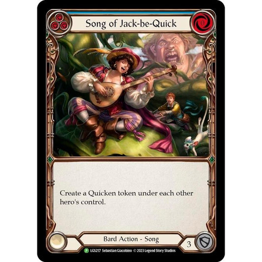 Image for Song of Jack-be-Quick - LGS217 (LGS217) (PR) - Flesh and Blood TCG