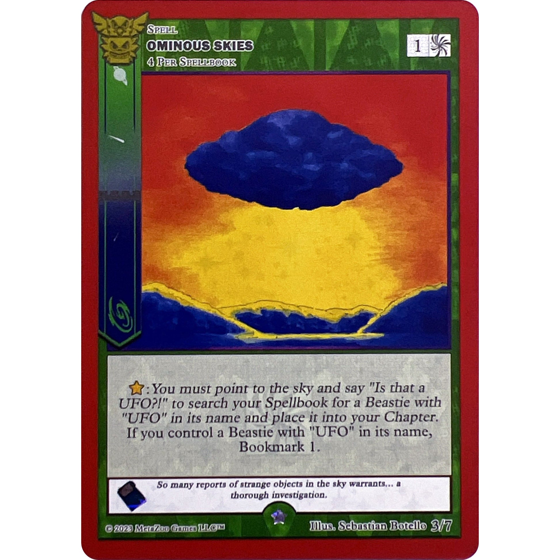 Image for Ominous Skies (Disclosure Pack Promos) (3/7) (MISC) - MetaZoo