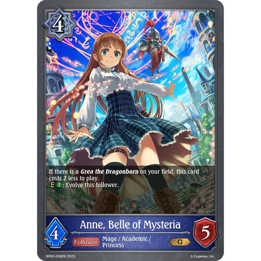 Image for Anne, Belle of Mysteria (BP02-038EN) (BP02) - Shadowverse: Evolve