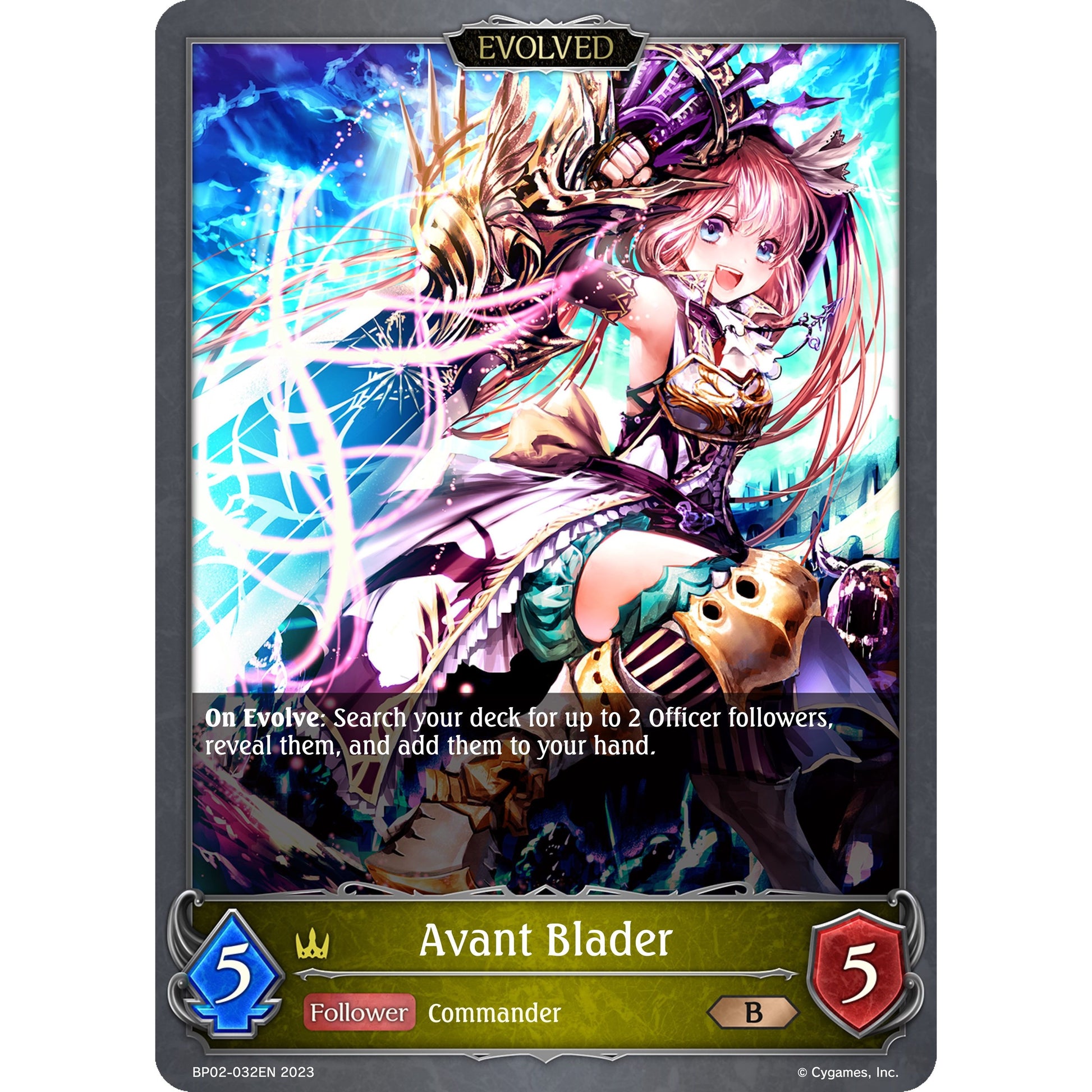Image for Avant Blader (Evolved) (BP02-032EN) (BP02) - Shadowverse: Evolve