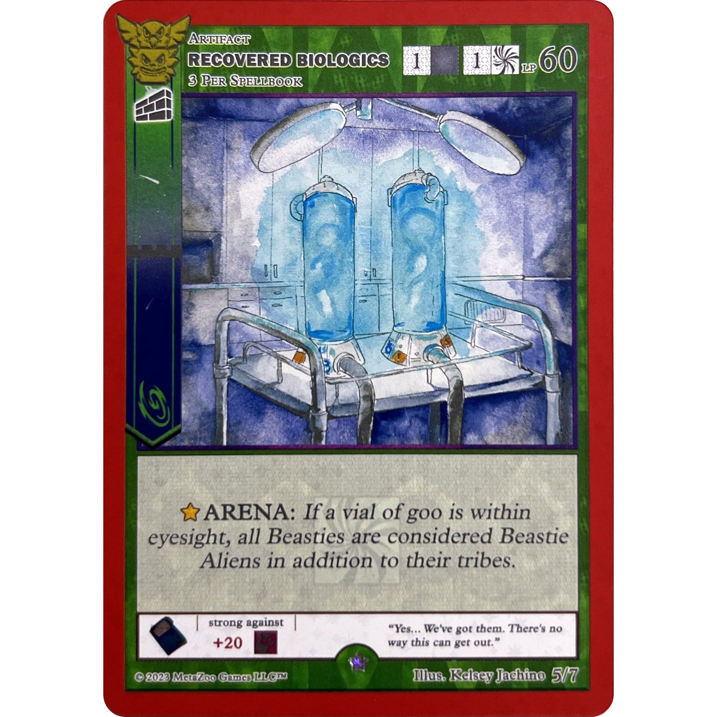 Image for Recovered Biologics (Disclosure Pack Promos) (5/7) (MISC) - MetaZoo