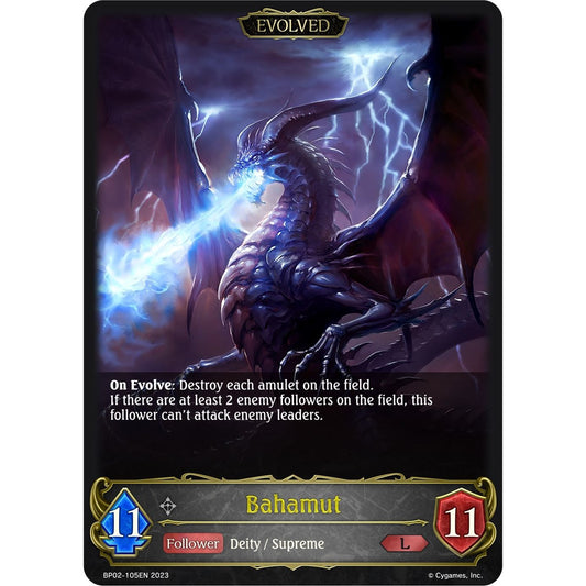 Image for Bahamut (Evolved) (BP02-105EN) (BP02) - Shadowverse: Evolve