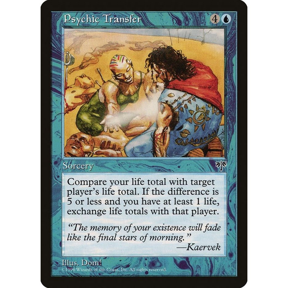 Image for Psychic Transfer (MIR) - Magic: The Gathering