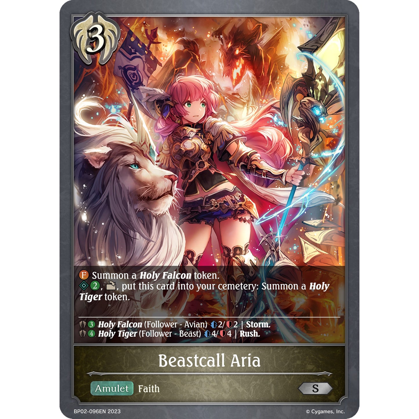 Image for Beastcall Aria (BP02-096EN) (BP02) - Shadowverse: Evolve