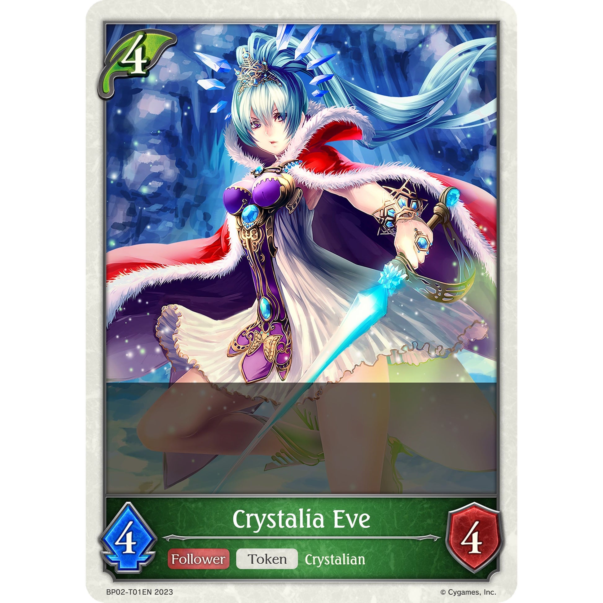 Image for Crystalia Eve (BP02-T01EN) (BP02) - Shadowverse: Evolve