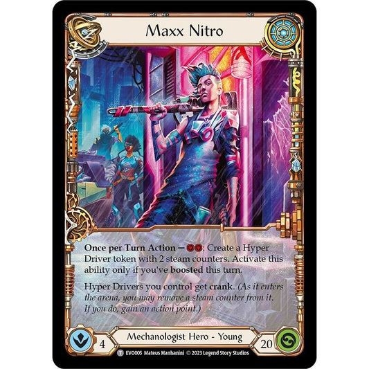Image for Maxx Nitro // Symbiosis Shot (EVO005//EVO003) (EVO) - Flesh and Blood TCG
