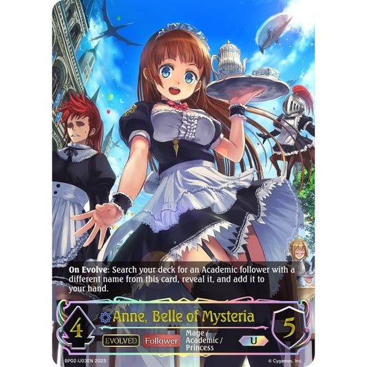 Image for Anne, Belle of Mysteria (Evolved) (U) (BP02-U03EN) (BP02) - Shadowverse: Evolve