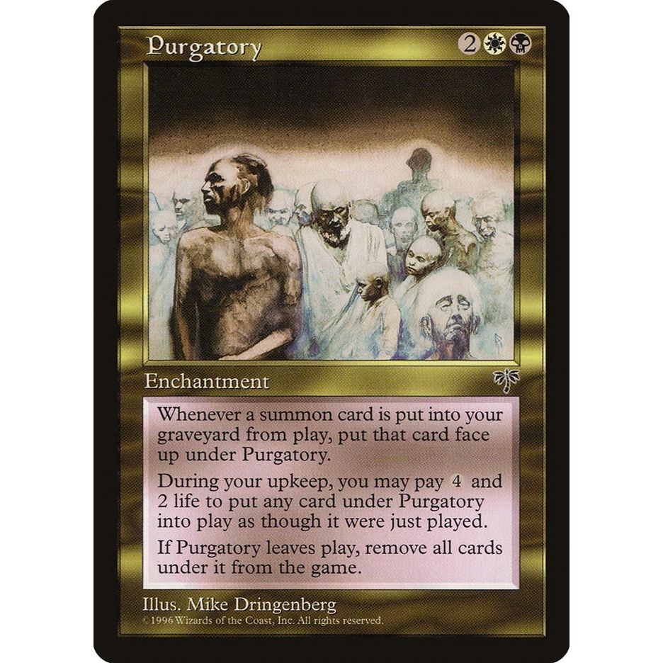 Image for Purgatory (MIR) - Magic: The Gathering