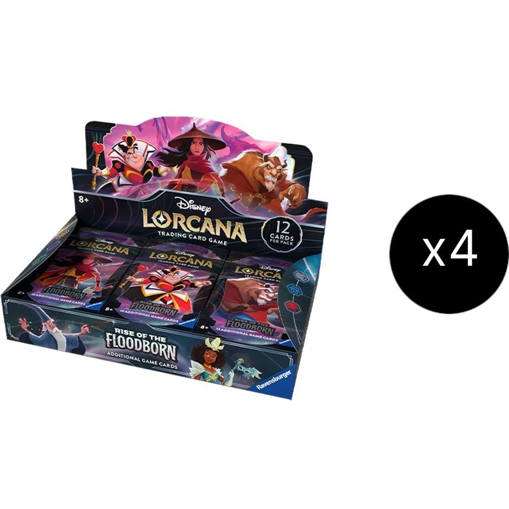 Image for Disney Lorcana: Rise of the Floodborn Booster Box Case - Disney Lorcana