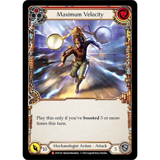 Image for Maximum Velocity (EVO139) (EVO) - Flesh and Blood TCG