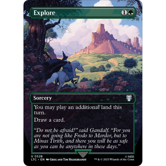 Image for Explore (Borderless) (528) (LTC) - Magic: The Gathering