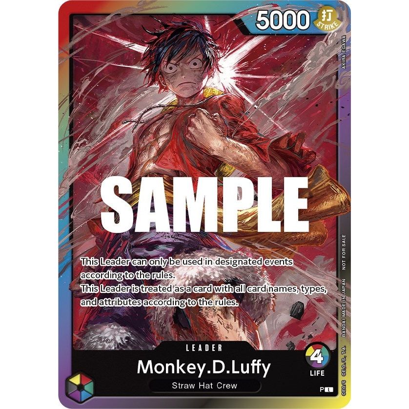 Image for Monkey.D.Luffy (Leader Pack) (Sealed Battle 2023 Vol. 1) (OP-PR) - One Piece Card Game