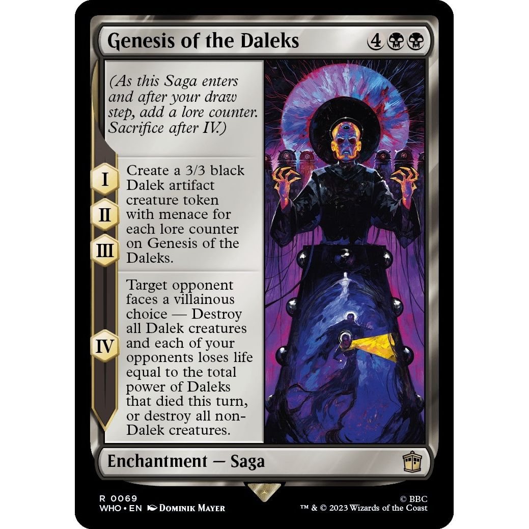 Image for Genesis of the Daleks (69) (WHO) - Magic: The Gathering