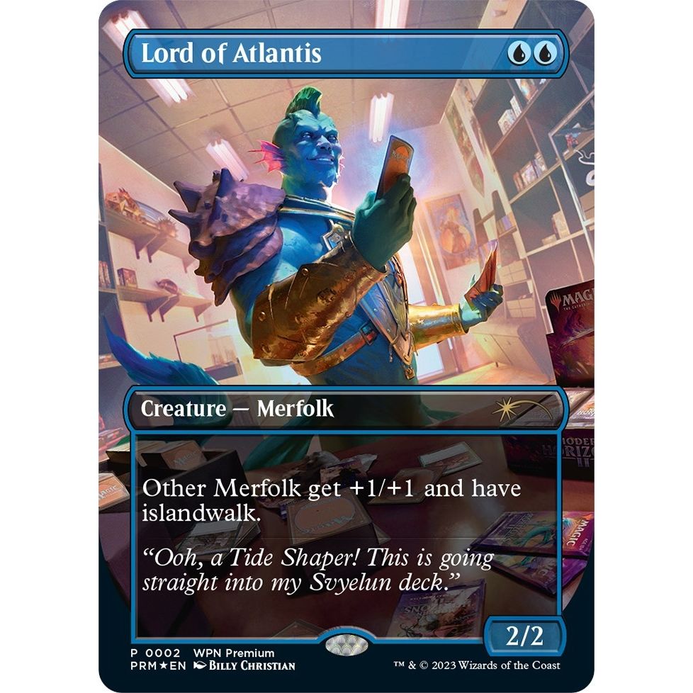 Image for Lord of Atlantis (2) (WPN) - Magic: The Gathering