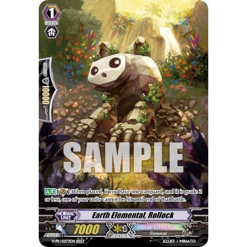Image for Earth Elemental, Rollock (V-PR/0273EN) (VPR) - Cardfight Vanguard