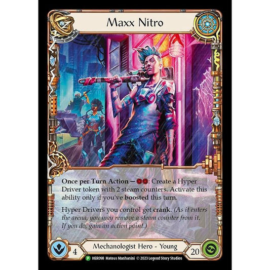 Image for Maxx Nitro - HER098 (HER098) (PR) - Flesh and Blood TCG